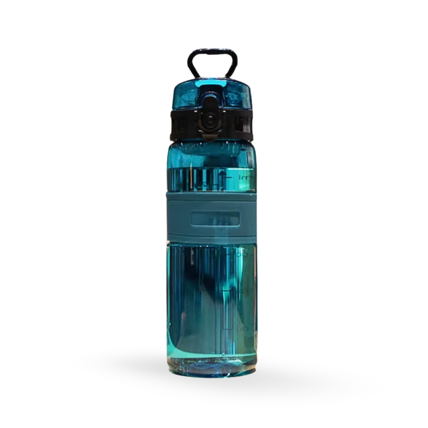 Easy Clip bleue avec clip de sécurité, format compact idéal pour le quotidien.