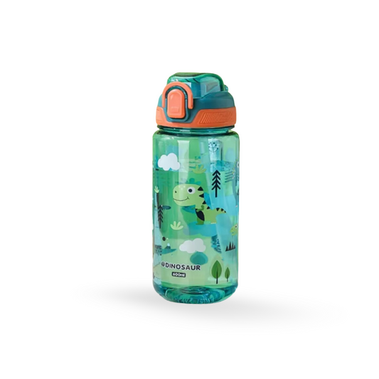 Hydra Kids Dream 600ml avec motifs dinosaures, gourde ludique pour enfants.